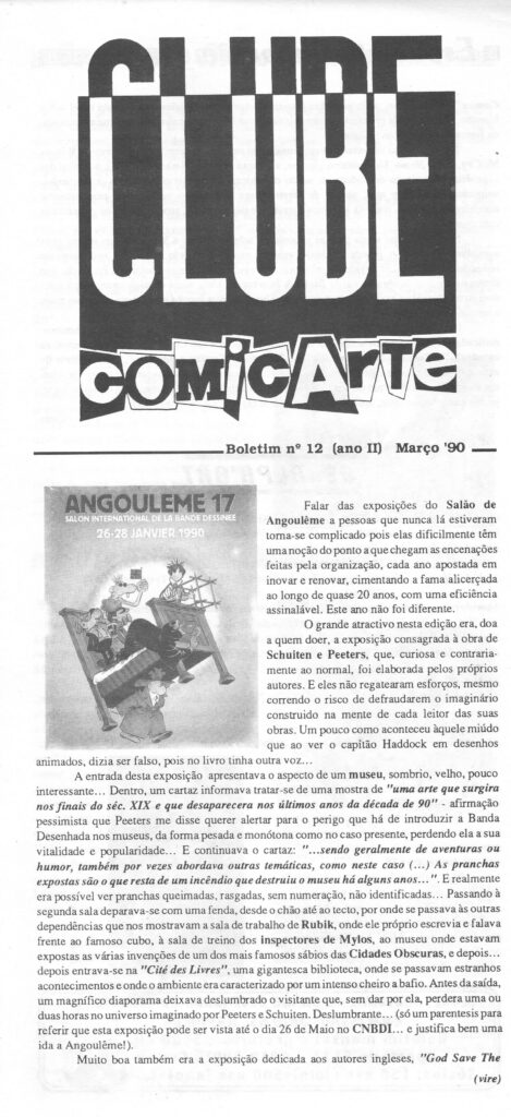 Clube Comicarte #12